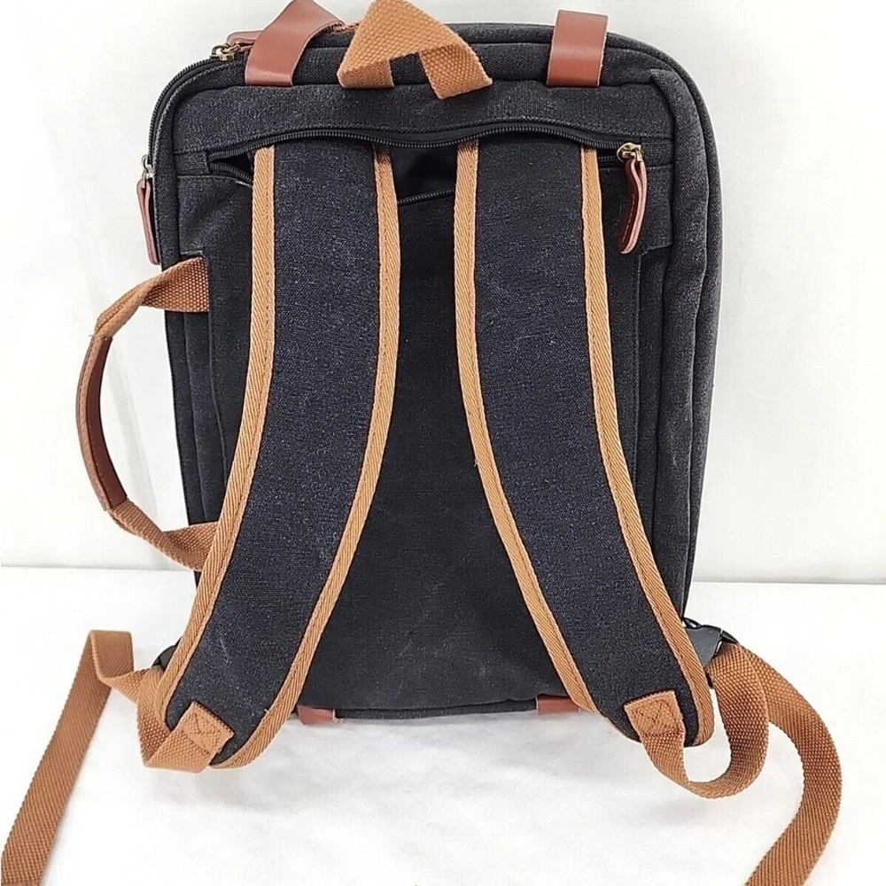 CoolBell Convertible Backpack Messenger Shoulder Bag Laptop Case Travel Carry-On